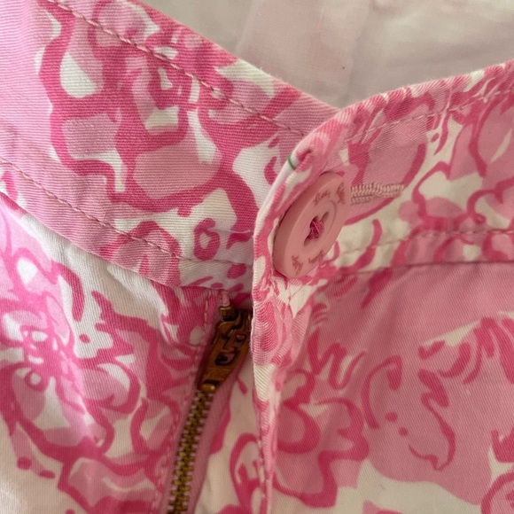 Lilly Pulitzer Pink Floral The Buttercup shorts - Picture 12 of 12